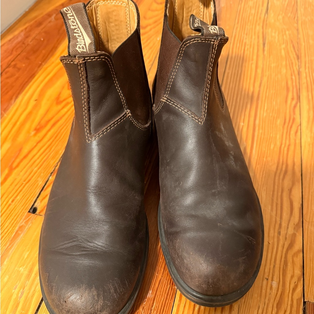 Blundstone Men's Dark Brown Leather Boots